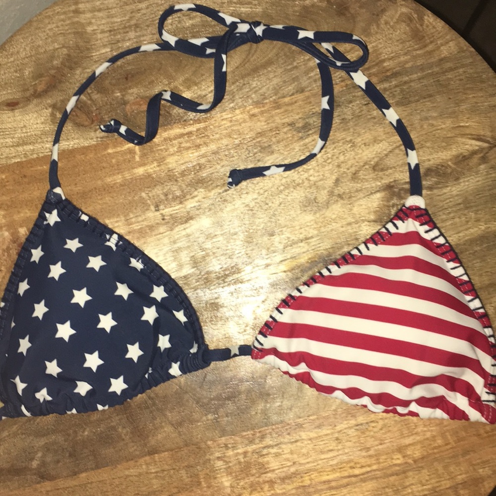 Stars and Stripes bikini top